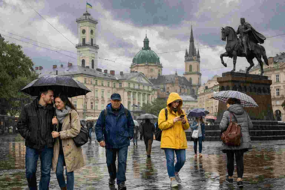Прогноз погоди у Львові на 13 липня 2026: хмари, дощі і температура